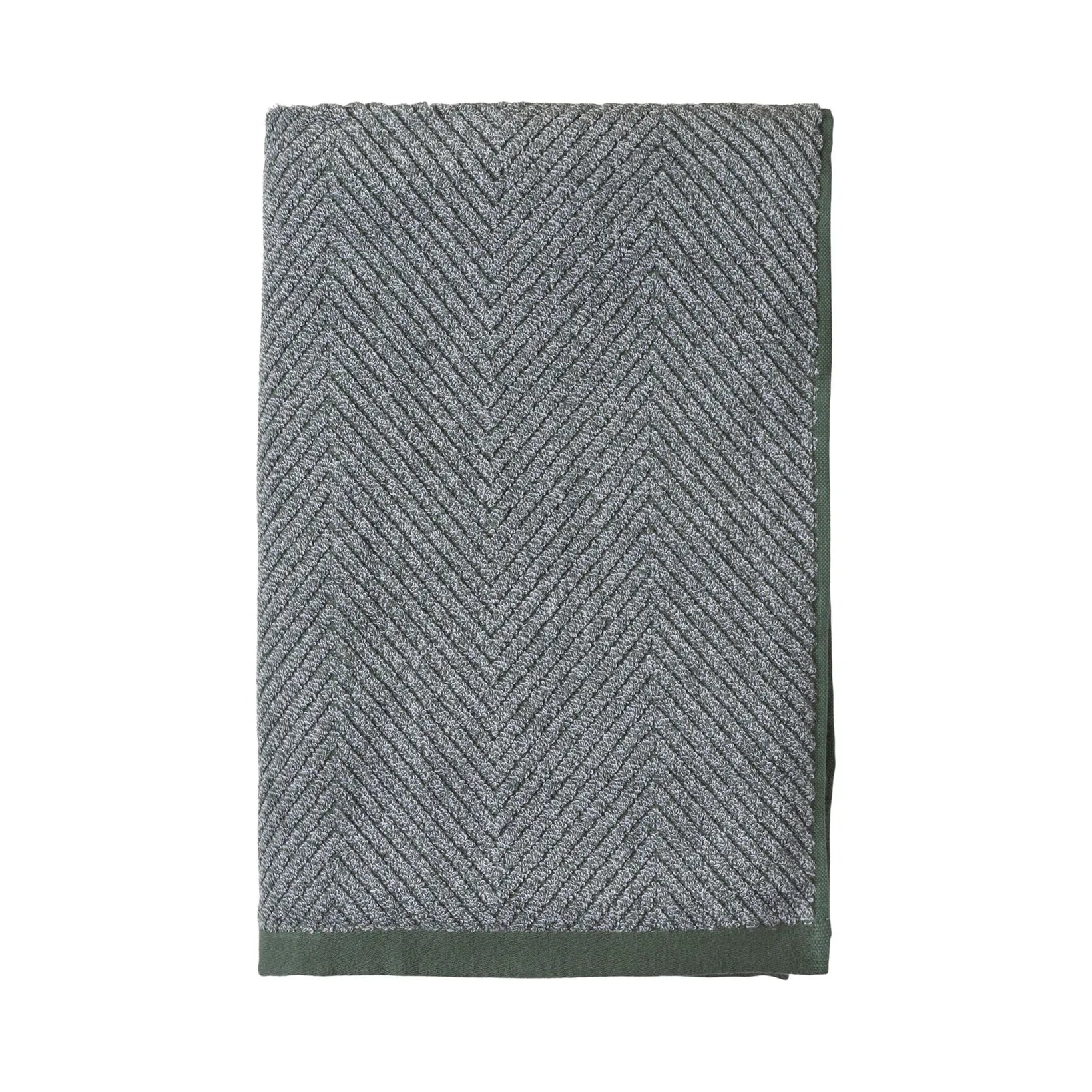 Twisted Handtuch Grün 70 x 140 cm